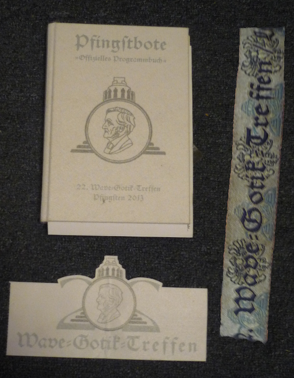 The Booklet, the Ticket and the (enlarged) bracelet