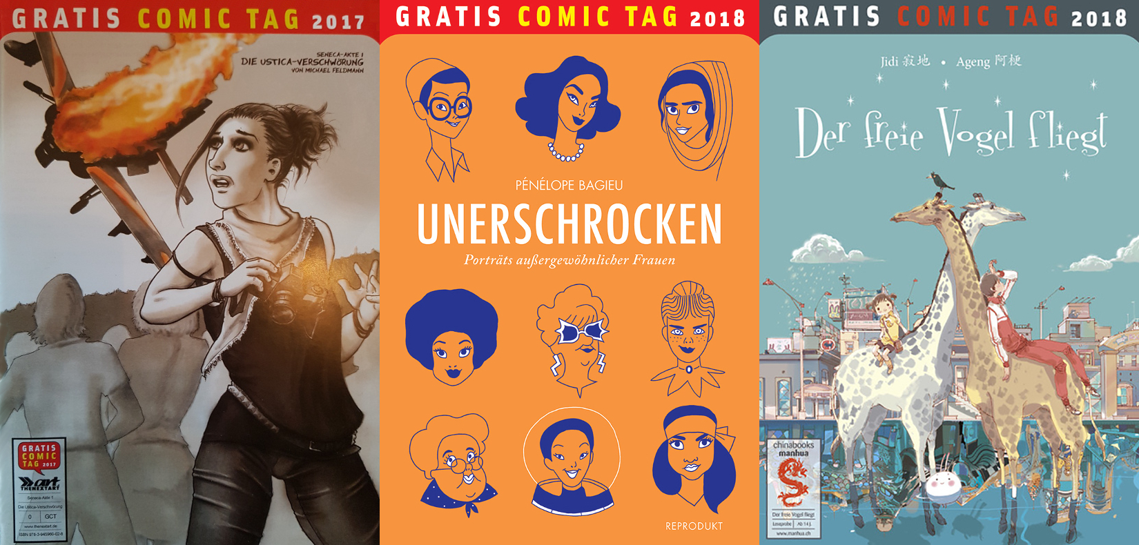 deutsch Der freie Vogel fliegt Comic Vom Gratis Comic Tag 2018 